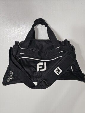 FootJoy Black Golf Duffel Bag Travel Gym Shoe Bag